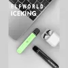 ELFWORLD iceking Bobina ceramica monouso Pod sostituibile 600 soffi Vapeak Narghilè elettrico monouso Penna Vape automatica