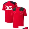 2023 Saison Racing Sportswear Hommes et femmes Fans d'été Chemise de grande taille Vêtements à manches courtes F1 Team T-shirt Drop Livraison Dhalq