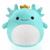 الجملة 20 سم Axolotl Plush Toy 44 Styles Kawaii الأبقار Dinosaur Frog محشو الحيوانات Plushie Baby Pillow Pillow Mift