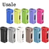Yocan UNI Pro Box Mod 650mAh Battery 10s Preheat VV Variable Volta Adjustable Height and Diameter Holder Fit All Atomizer 11 Colors OLED Display 100% Original