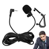 Microphones Lavalier Microphone Vocal Stand Clip Tie For Mobile Phone Conference Speech Audio Video Lapel Navigation Car Paste
