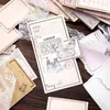 Stuks/partij Vintage Papier Decoratieve Beschrijfbare Memo Diy Dagboek Scrapbooking Materiaal Creativiteit Achtergrond