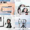 Selfie Monopods Wireless Remote Phone Grip Handheld SnapGrip iPhone Camera Hand Grip med slutare 1/4 "Skruv för iPhone 15 Selfie Stick Tripod Q231110