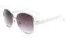 Lunettes de soleil de luxe de mode pour femmes hommes lunettes mêmes lunettes de soleil que Lisa Triomphe photo de rue de plage petites lunettes de soleil en métal plein cadre avec