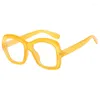 Óculos de sol quadros 2024 moda anti luz azul óculos plástico quadrado simples óculos para mulheres feminino olho eyewear atacado