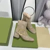 Designer dameslaarzen platform enkellaars mode met franje snowboots laarsjes hoge hakken bijenlaars echt lederen winterschoenen