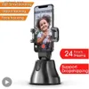 Selfie monopodlar 360 rotasyon yüz izleme telefon standı sahibi selfie sopa hücre mobil cep telefonu akıllı telefon destek ai robot selfy self pau q231110