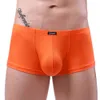 Cuecas ikkingsky masculino masculino boxer boxer shorts sexy shorts se estendem com baixo aumento sob calcinha para homens 230410