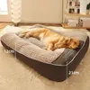 kennels pens HOOPET Dogs Cats Bed Mat Large Dog Mat Warm Pet Nest Kennel For Small Medium Large Dogs Puppy Kitten Plus Size Sleeping Mattress 231109