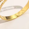 Designer Bracelet Bangle 18K Gold Plated Spring Love Jewelry Gift Party Designer for Women 925 Silver Plated Stainless Steel Jewelry Wholesale With Box