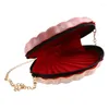 Evening Bags 2024 Girls Mini Casual Cute Sequins Small Shell Shoulder Handbags Phone Money Pouch Chain Crossbody For Women