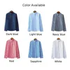 Men's Casual Shirts Dress Up Your Look Mens Striped Shirt Long Sleeve Band Collar Button Down Available In Various Colors