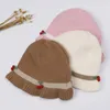 Accessoires de cheveux Casquettes d'hiver pour bébés filles Mode coréenne Chapeau pour enfants Born Girl Bandeau Infant Turban Articles Accessoires pour enfants