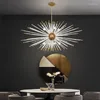 Lustres Lustre En Cristal Moderne Pour Salon Design Créatif Luminaire Suspendu Or De Luxe Décor À La Maison Led Lampes Suspendues