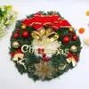 Dekorative Blumenkränze, Weihnachtskranz, realistische Hängegirlande für Haustür, Wand, Fenster, Weihnachtsbaum, Party-Dekoration 231109