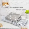 Blankets Cotton Baby Muslin Ddle Blanket Born Bath Towel Mti Designs Functions Wrap All Season Infant Quilt Feeding Burp Cl Homefavor Dhkpw