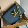 Сумки сумки Twist Women Women Messenger сумка для женщин 2023 Fashion Daily Totes Lady Elegant Dimbags