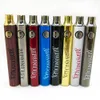 Brass Knuckles Batterie BK 650mAh 900mAh Vape-Spannung einstellbar mit Vorheizfunktion 9 Farben USB-Ladegerät-Kit E-Zigarettenstift