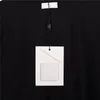 قميص مصمم تي شيرت للسيدات القطن الصيفي 2023 مونوجرام مونوغرام مطرزة بملاءمة فضفاضة مطابقة قميص نصف مكون من الأكمام