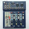 Freeshipping Mini Audio Mixer F4 Small Mixing Console 4 Channel Ldosm