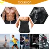 Men's Body Shapers LAZAWG Sweat Belt for Men Waist Trainer Weight Loss Neoprene Girdles Sauna Slimming Band Body Fat Shaper Fitness Sport 230410