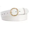 Fashion Faux Leather Leopard Print Waistbelt Custom O-ring Design Ally Buckle PU Leather Belt For Women