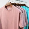 Men's T Shirts Summer Men T-shirt 230g Cotton Fabri Causal Streetwear Short Sleeve O-neck T-shirts Top Harajuku Men's Clothing