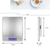 Échelle numérique électronique Balances de cuisine Balance de pesée de bijoux Échelle d'affichage à cristaux liquides avec boîte de vente au détail 500g / 0.01g 3KG / 0.1g DHL