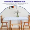 Table Cloth Stretch Covers Dining Decor Picnic Cover Outdoor Decorate Spandex Tablecloth