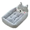 kennels pens Rectangle Dog Bed Sleeping Bag Kennel Cat Puppy Sofa Bed Pet House Winter Warm Nest Soft Beds Portable for Pets Cats Basket 231110