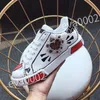 Nouveau Designer de luxe en cuir de veau chaussures décontractées baskets réfléchissantes baskets en cuir Vintage chaussures de mode chaussures de loisirs à lacets femmes hommes Sneaker