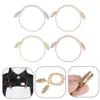 10Pc Napkin Chain Clip Retro Towel Metal Apron Bib Holders For Adult Baby Keep Securely Placed Table Dect Tool Rings268w