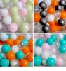 Sports Toys 100pcs/lot Dry Pool Balls Ocean Wave Ball Soft Pool Toys Colorful Kid Swim Pit Game 7cm Funny Outdoor Indoor Christmas Present 230410