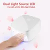 Nail Dryers Wireless Led Lamp UV 60W Rechargeable 8000mAH Cordless Gel Dryer Polish Curling for All 231110