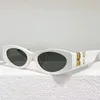 النظارات الشمسية الإطار البيضاوي MIU نظارة شمسية مضادة للإشعاع شخصية نظارات خمر المتقدمة الجمال العالي T92
