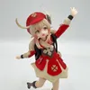 Anime manga 16cm genshin påverkar Klee animerad karaktär Paimon action qiqikeqinghu tao serie modell doll leksak 230410