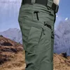 Men's Pants 2022 New City Military Tactical Pants Men SWAT Combat Army Trousers Many Pockets Waterproof Wear Resistant Casual Cargo Pants W0411