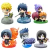 Anime Manga Shippuden anime model character Sasuke Gala action PVC statue collectible toy decoration doll handcrafted gift 230410