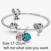 Charm 925 silver Designer Bracelets for Women Jewelry DIY fit Pandoras Hammer shield Full Collection Bracelet Set party Holiday gift with box wholesale