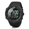 Wristwatches 2023 Men'S Multifunctional Display Electronic Wristwatch Watch Led Digital Men Sport Watches