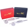 Bateau Micro 10mm NC Nector Collector Kits Accessoires pour fumer avec des pointes en verre en acier inoxydable sans dôme Tuyaux d'eau Bongs Rig Oil Dab Fret maritime