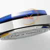 APF 44 mm 26400SO A3126 Automatik-Chronograph Herrenuhr Gelb Weiß Index Blaue Keramiklünette Kautschukarmband Exklusive Technologie Superversion Puretimewatch D4