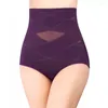 Shapers feminino sem rastrear cintura alta Tuck calças internas Triângulo Mulheres pós -parto Malha de gaze respirável Corpeio