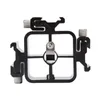 Freeshipping Swivel Triple Head Hot Shoe Mount Adapter Umbrella Bracket Holder Flash Light Stand Rmtlv