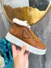 Wool Designer Leather Dr Suede Ladies Shoe Shoes Winter Boots Classic Triangle Warm Integrated Casual