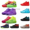 MBOG Basketball Shoes 2023 Newest Mens Lamelo Ball MB 01 Basketball Shoes Queen City White Silver Black Red Blast Green Galaxy Purple Blue Grey