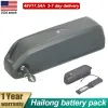 Original 48V 17.5AH Hailong Ebike Battery för 350W 500W 750W 1000W Motorfri frakt med laddare