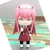 Anime Manga 10CM DARLING dans le FRANXX Figure Toy Zero Two 02 PVC EXQ Ver Figurines Modèle Jouets Poupées Enfants 230410