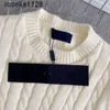 2023ss Mens Sweaters Winter Wool Knit Sweater Fashion brand Collar Sweatshirts Casual Basic Woolen Sweatshirt Classic Pattern mens womens sweater