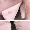 Женские пуховые парки, зимние короткие корейские куртки с воротником из искусственного меха, съемные хлопковые куртки с капюшоном, женские утепленные укороченные пальто со снежной стойкой 231110